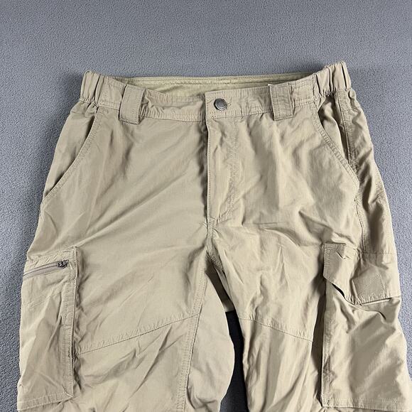 Columbia Pants Mens 32X30 Omni Shield Hiking Cargo Convertible Outdoors Camping - Picture 2 of 11